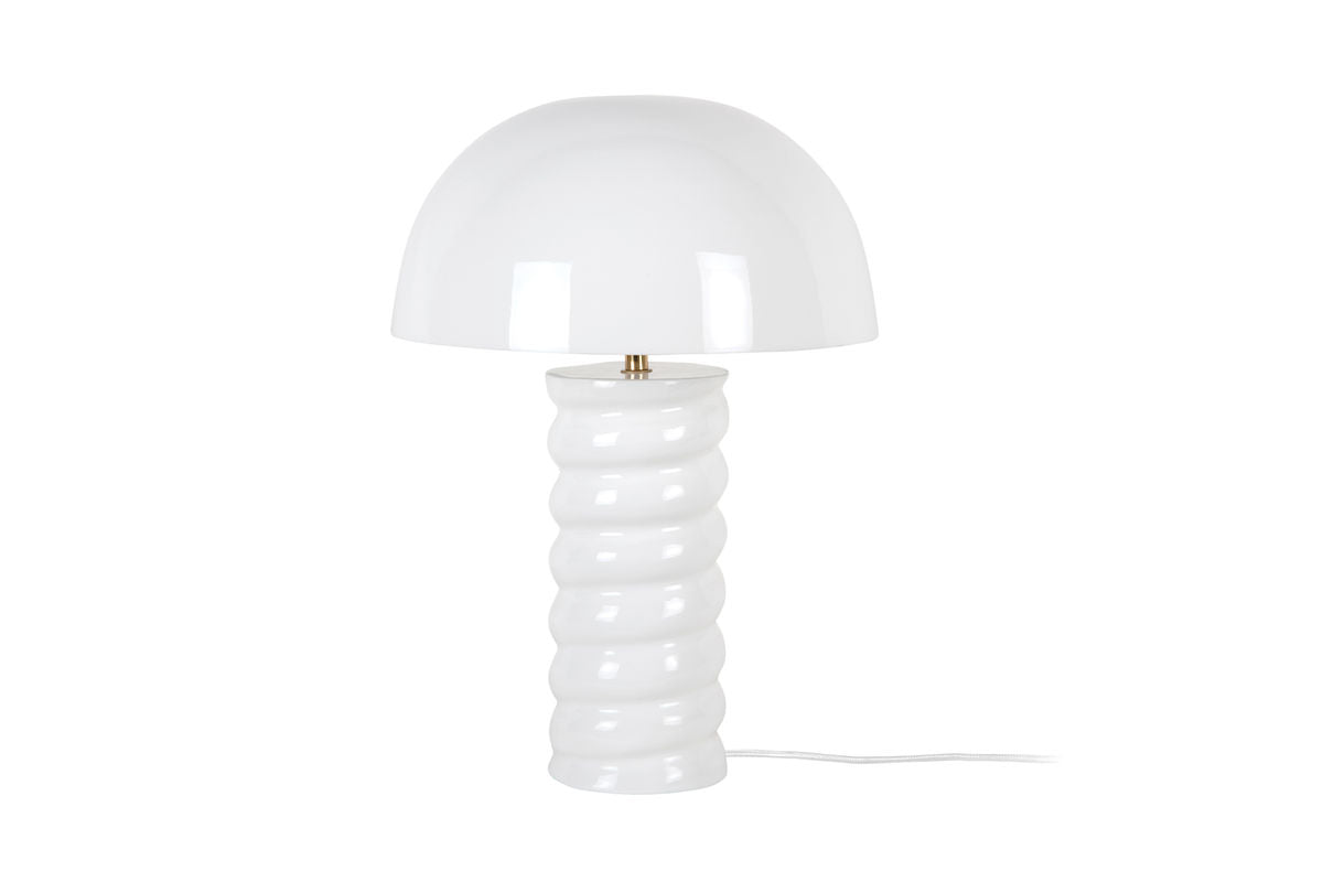 Tafellamp Milano - Designlamp van ijzer met spiraalvoet