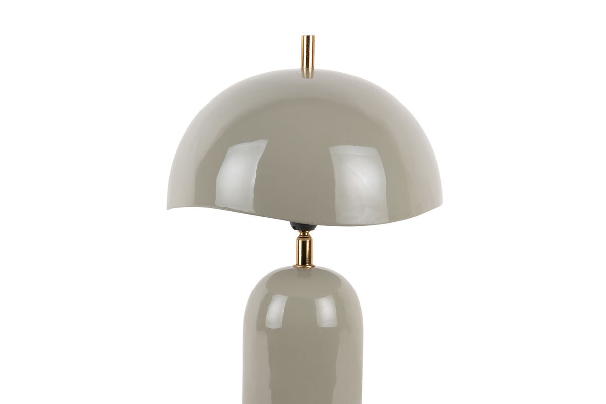 Tafellamp Madeira - Designlamp van ijzer met golvende kap
