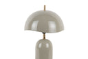 Tafellamp Madeira - Designlamp van ijzer met golvende kap