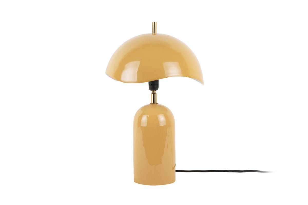 Tafellamp Madeira - Designlamp van ijzer met golvende kap