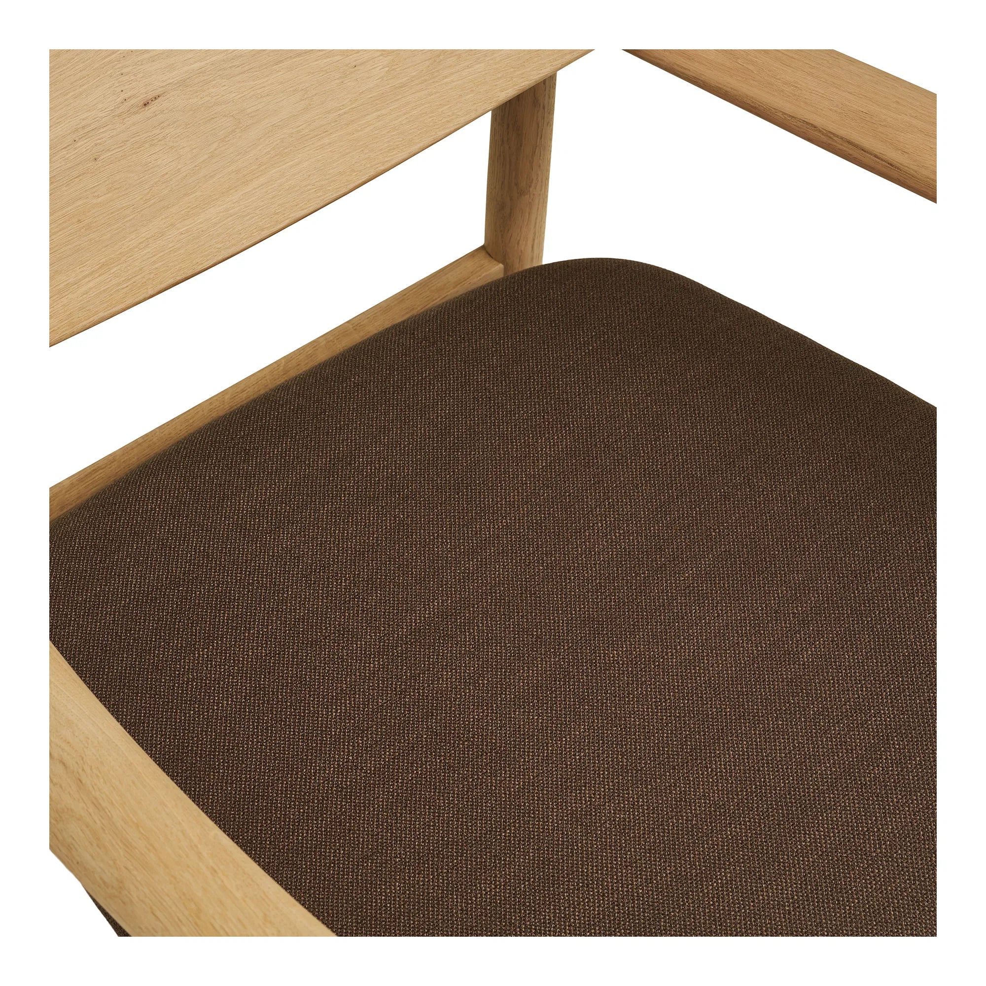 Designer fauteuil Agnar set met bijzetkruk van Eiken