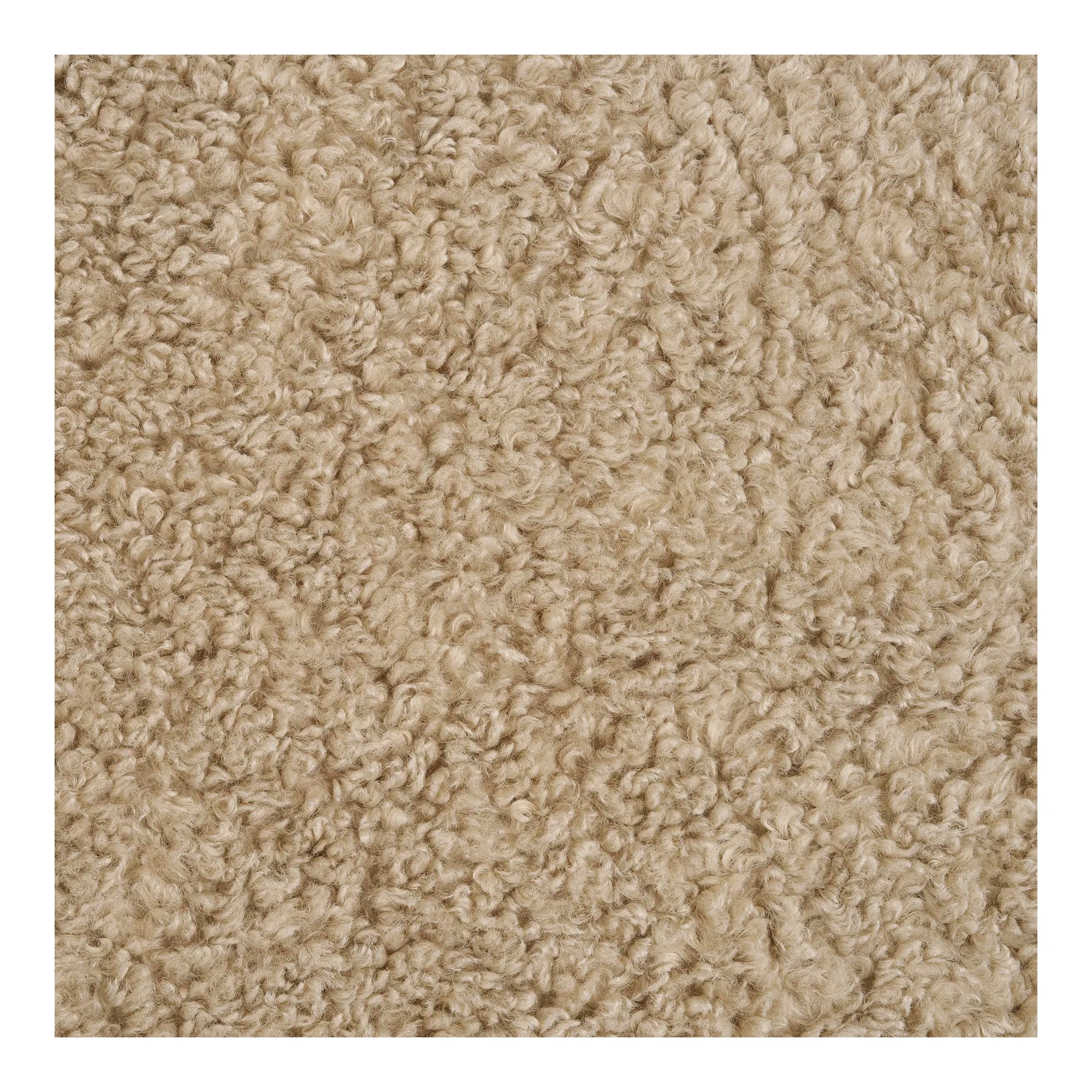 Designer bank-fauteuil Hudson in Beige Bouclé