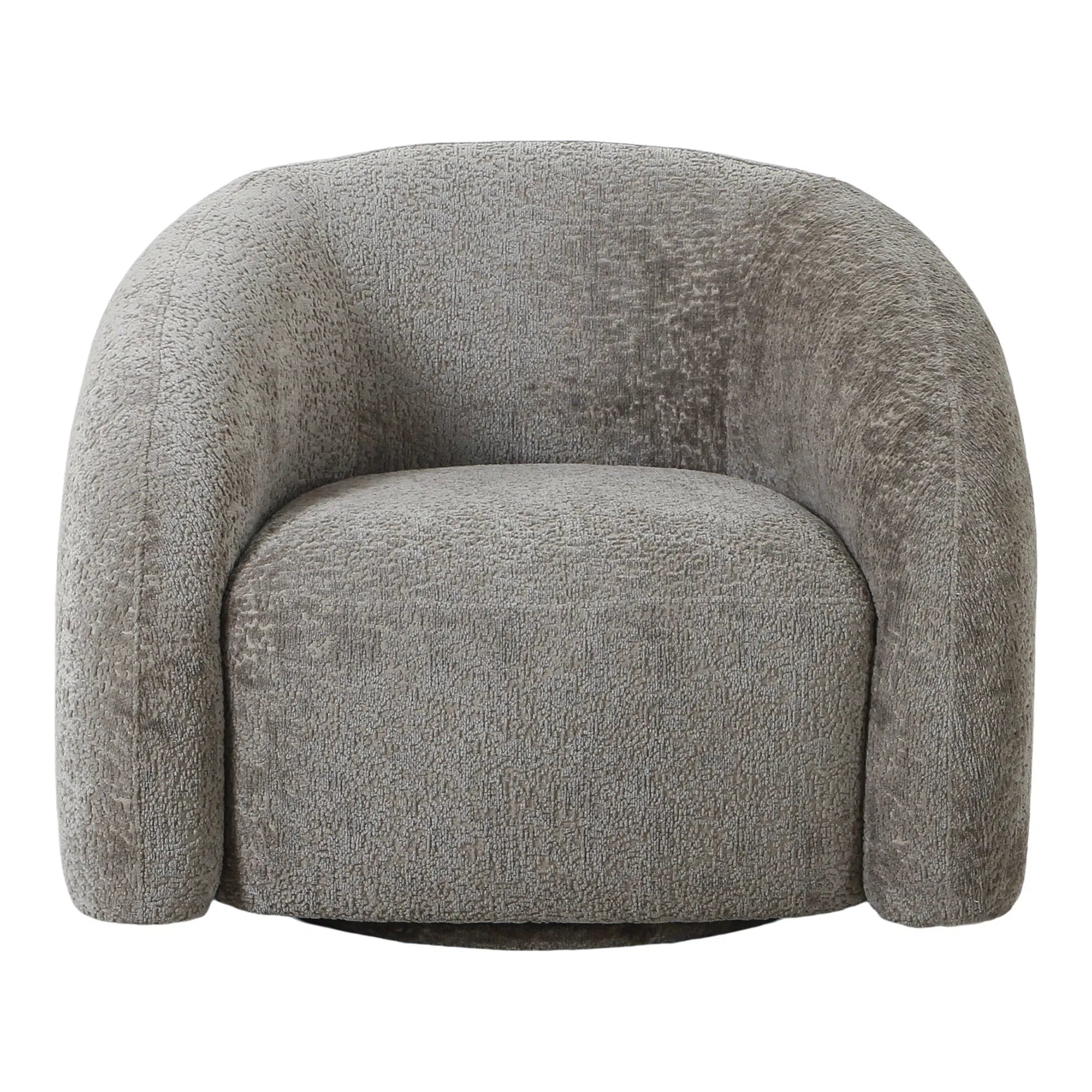 Designer Sofa-fauteuil Korfu met draaifunctie in Zand Bouclé