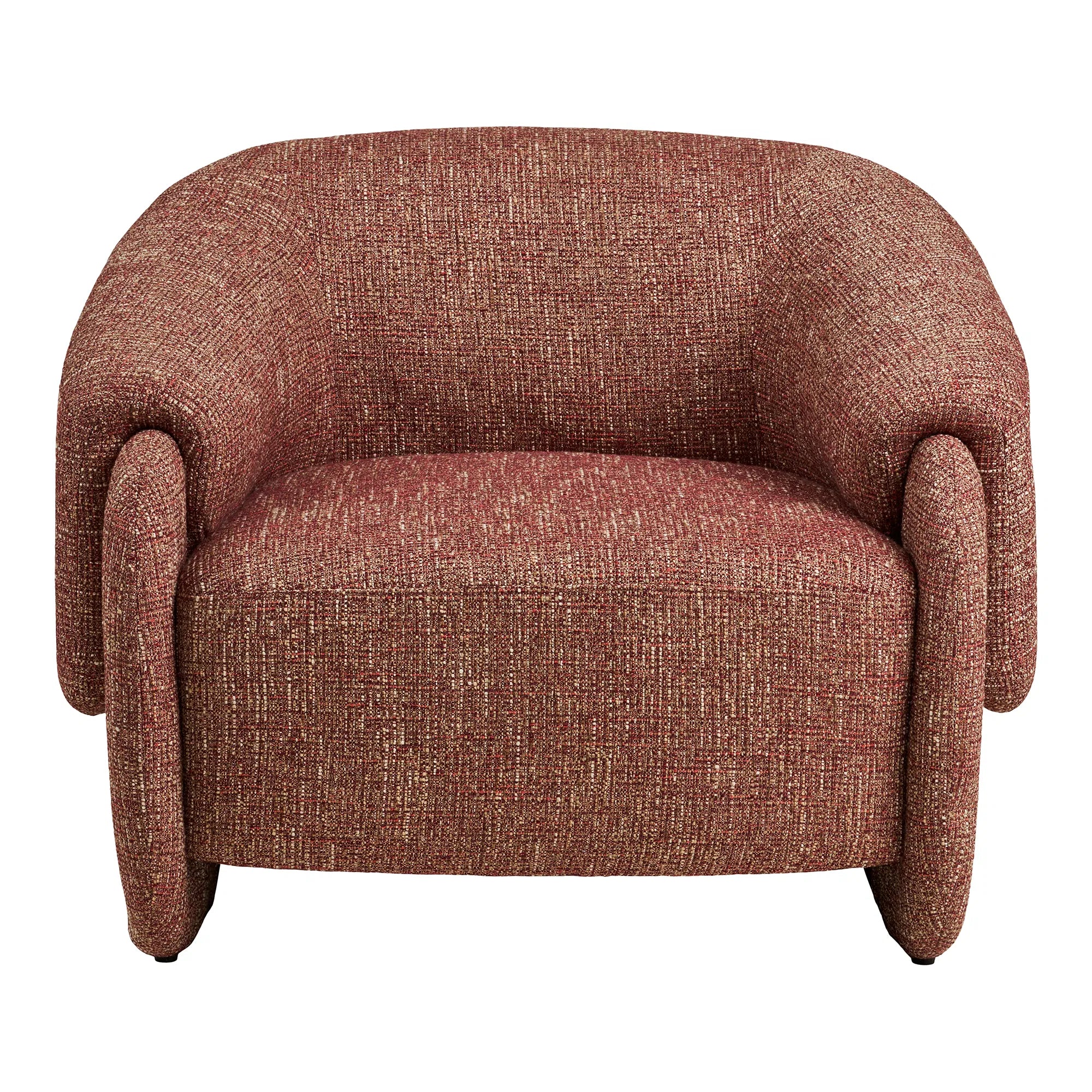 Loungefauteuil Ravellin - Bordeaux Mix