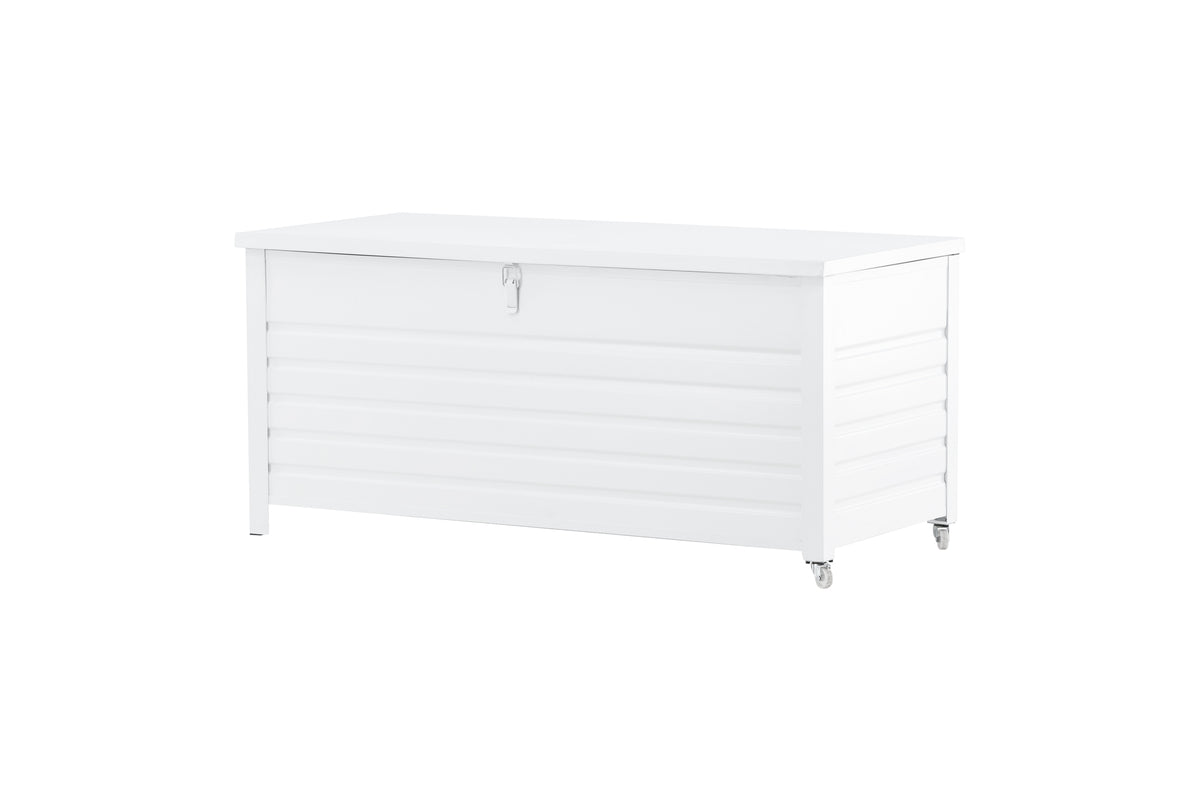 Tuin kussenbox Erika - Van wit aluminium