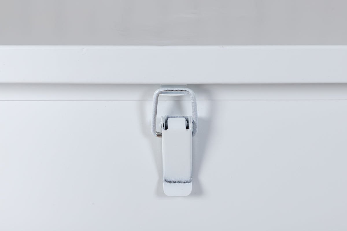 Tuin kussenbox Erika - Van wit aluminium