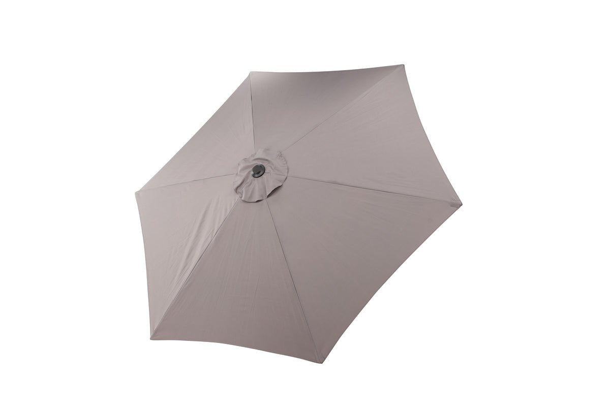 Parasol Imperia – Ø300 cm van grijs polyester