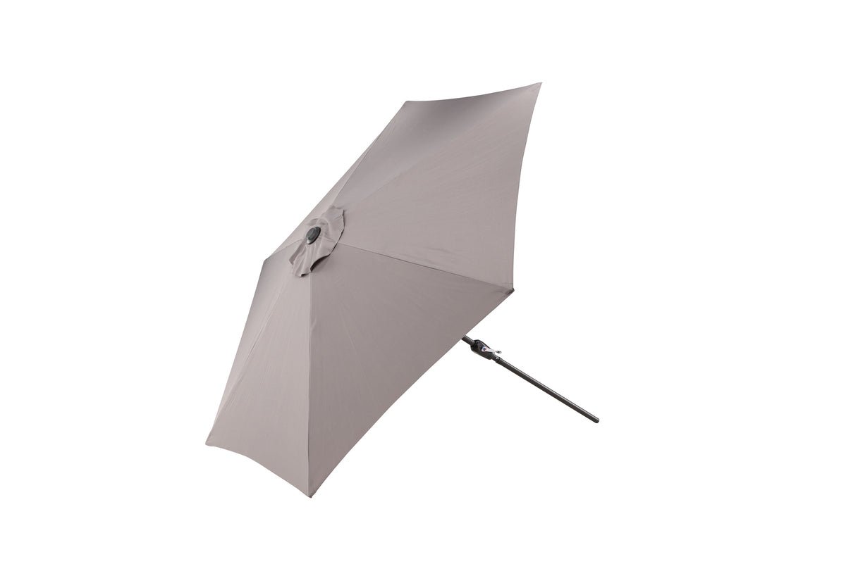 Parasol Imperia – Ø300 cm van grijs polyester