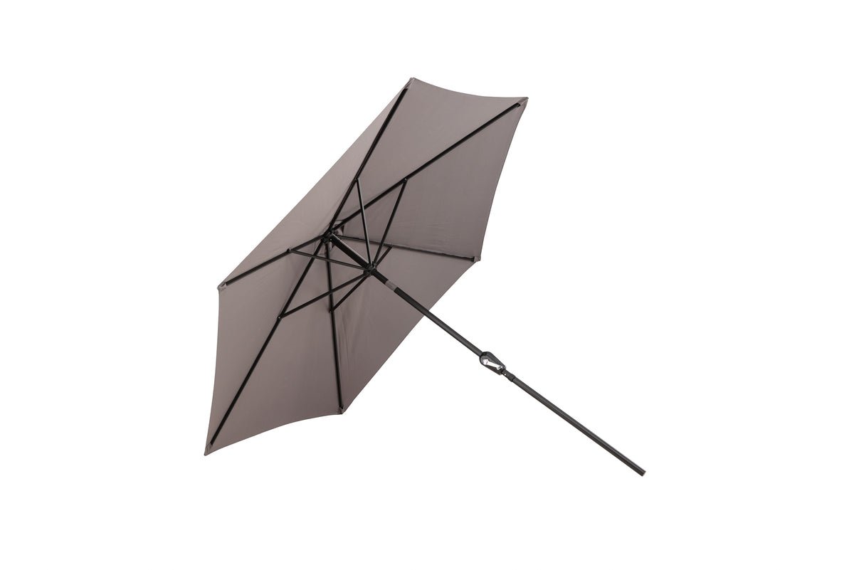 Parasol Imperia – Ø300 cm van grijs polyester
