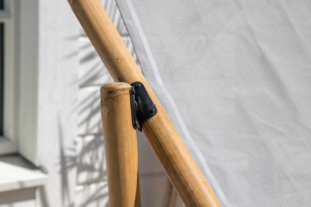 Tuinligstoel Coco - van rattan en textileen in natuurlijke look