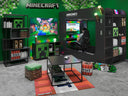Minecraft gaminghoogslaper BaseCamp XL met bureau & kast