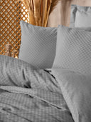 Beddengoedset Grijs – 100% katoen Ranforce