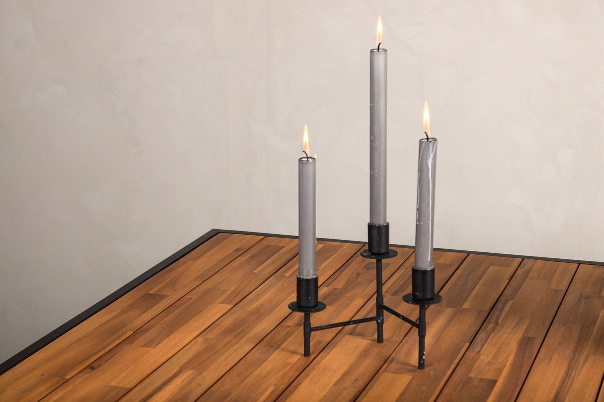 Gartentisch Tunda - een rechthoekige eettafel van natuurlijk acaciahout en hoogwaardig staal