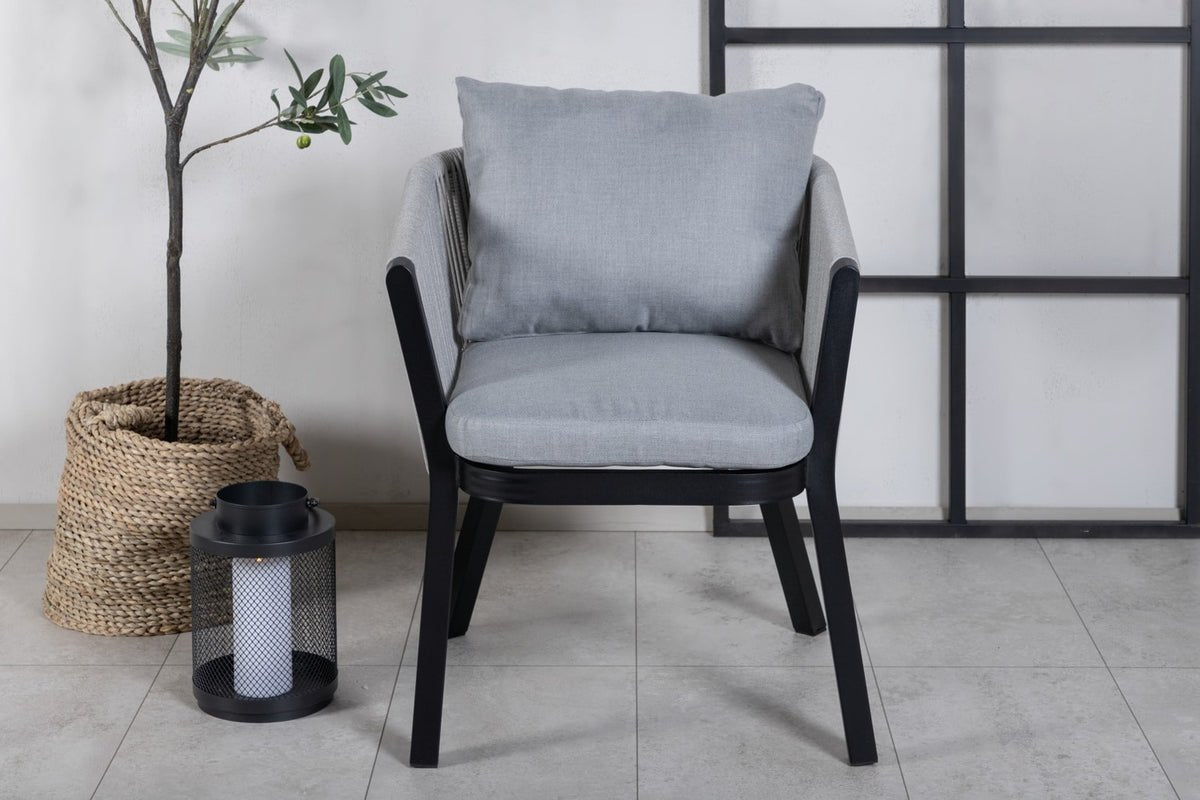 2-delige set - Tuinstoel Myria van Metaal/polyester