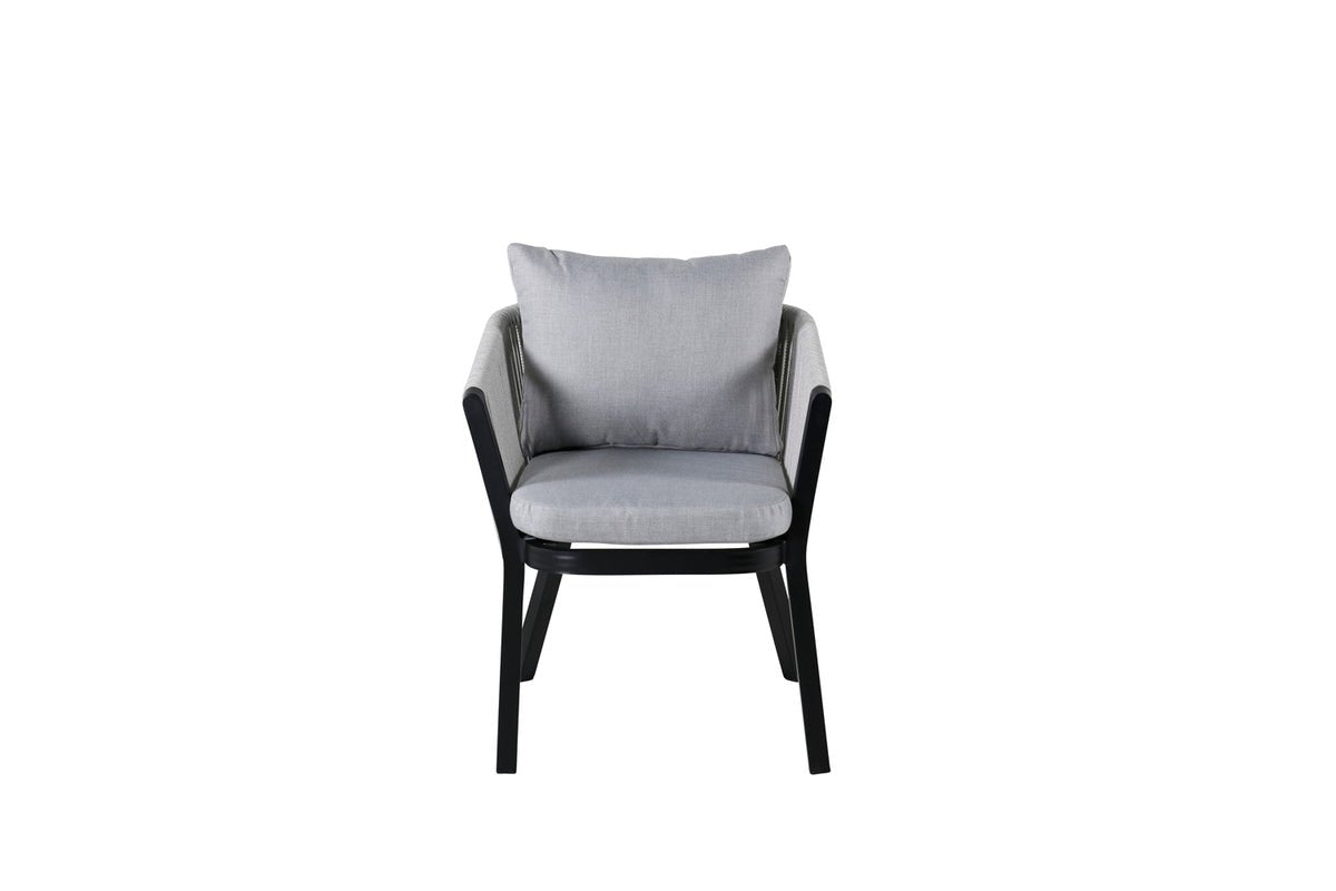 2-delige set - Tuinstoel Myria van Metaal/polyester