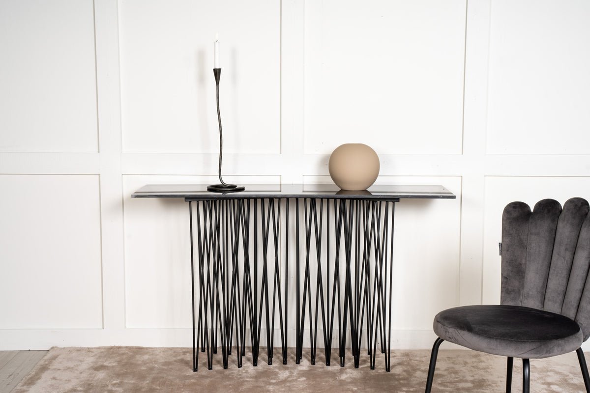 Bijzettafel Pablo – luxueus design met steenlook