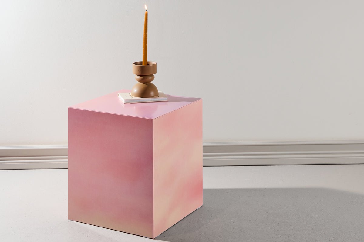 Salontafel/Bijzettafel Nivara – Kubus met uitzonderlijk uiterlijk