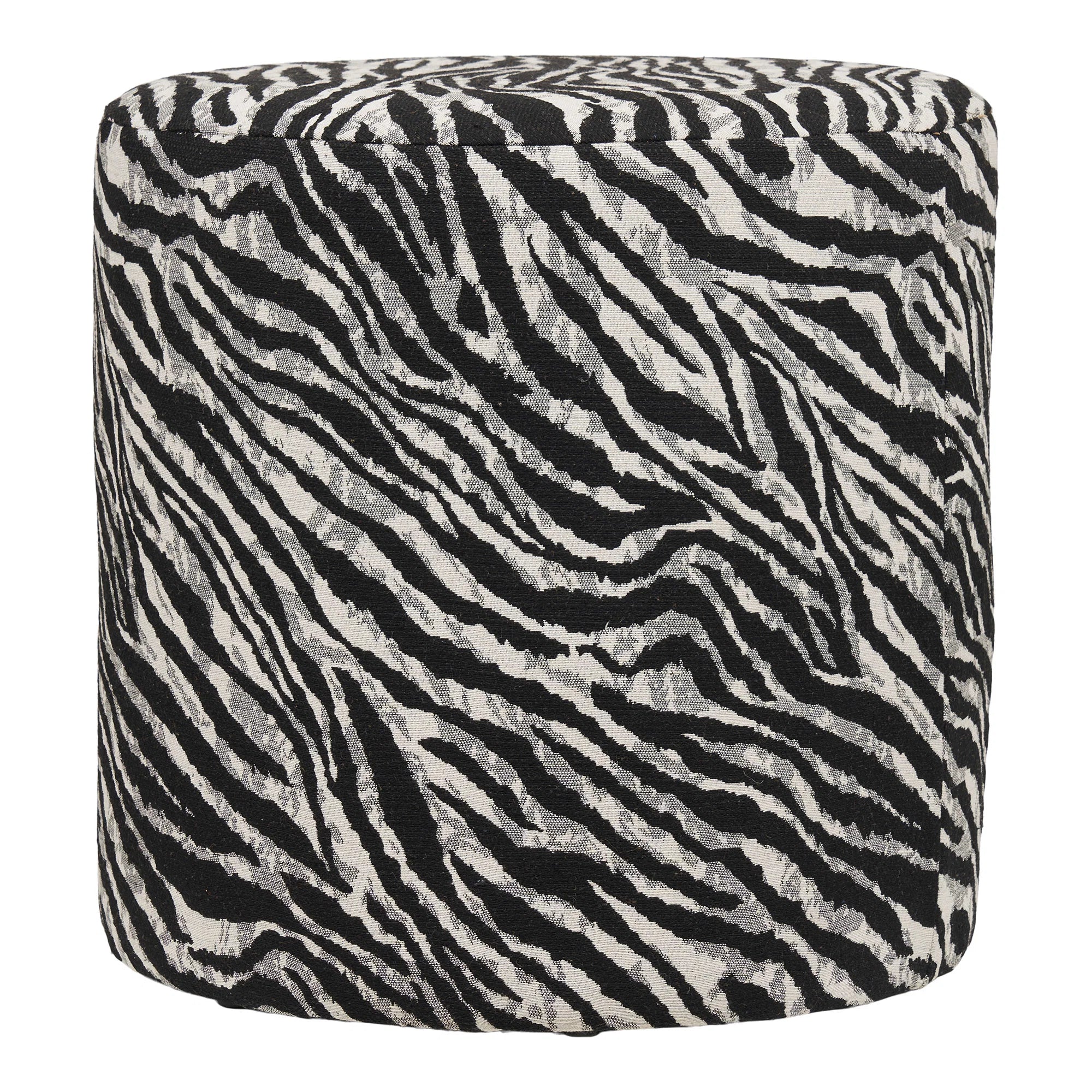 Bijzetkruk Kim - in zebraprint