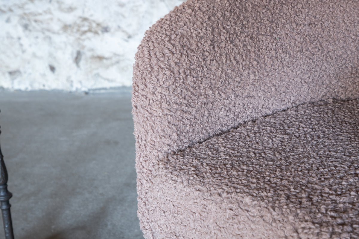 Fauteuil Velvet - met zachte teddybekleding