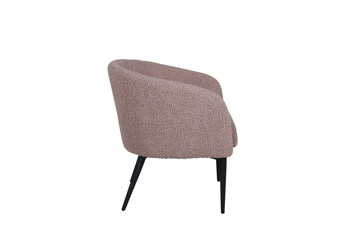 Fauteuil Velvet - met zachte teddybekleding