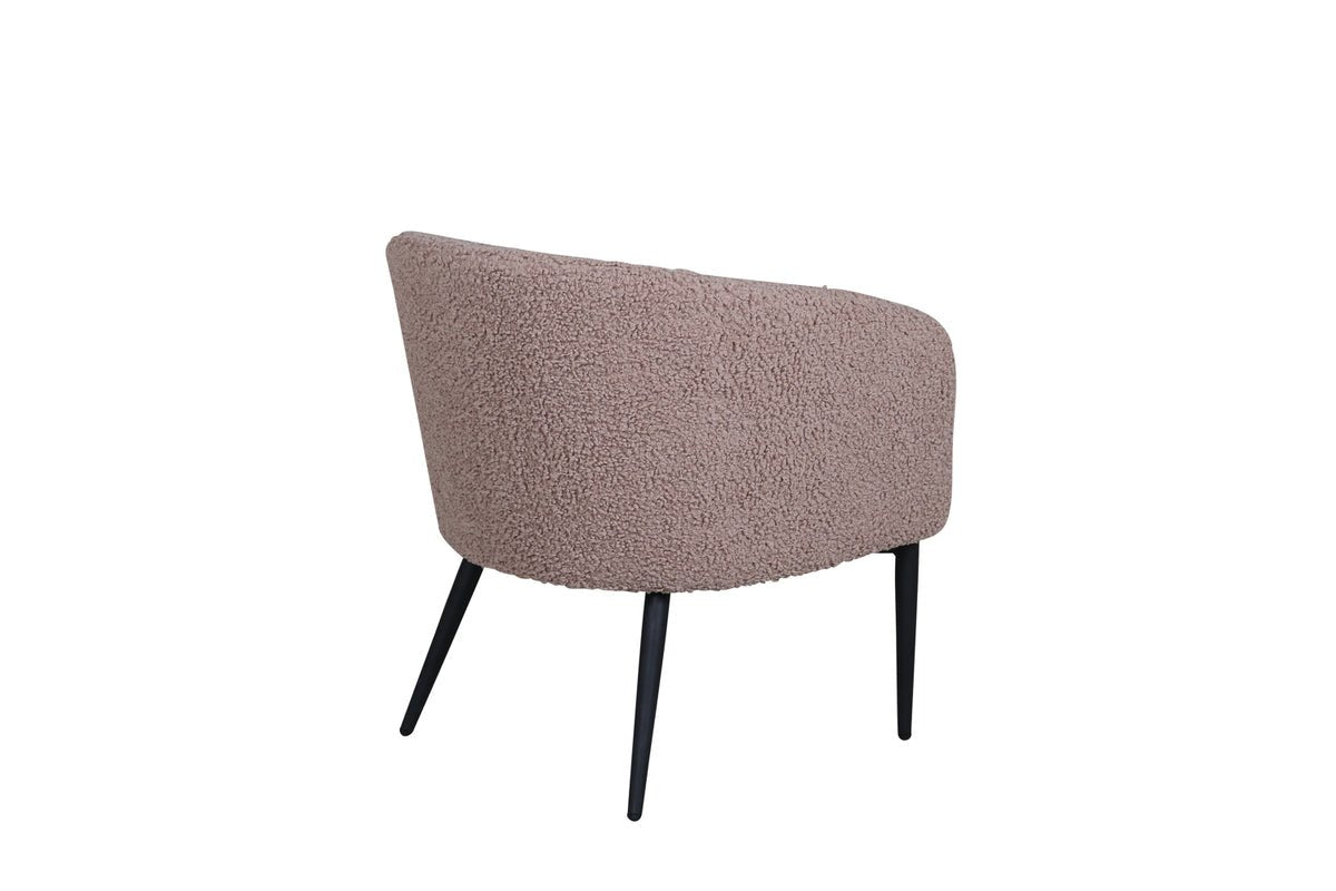 Fauteuil Velvet - met zachte teddybekleding