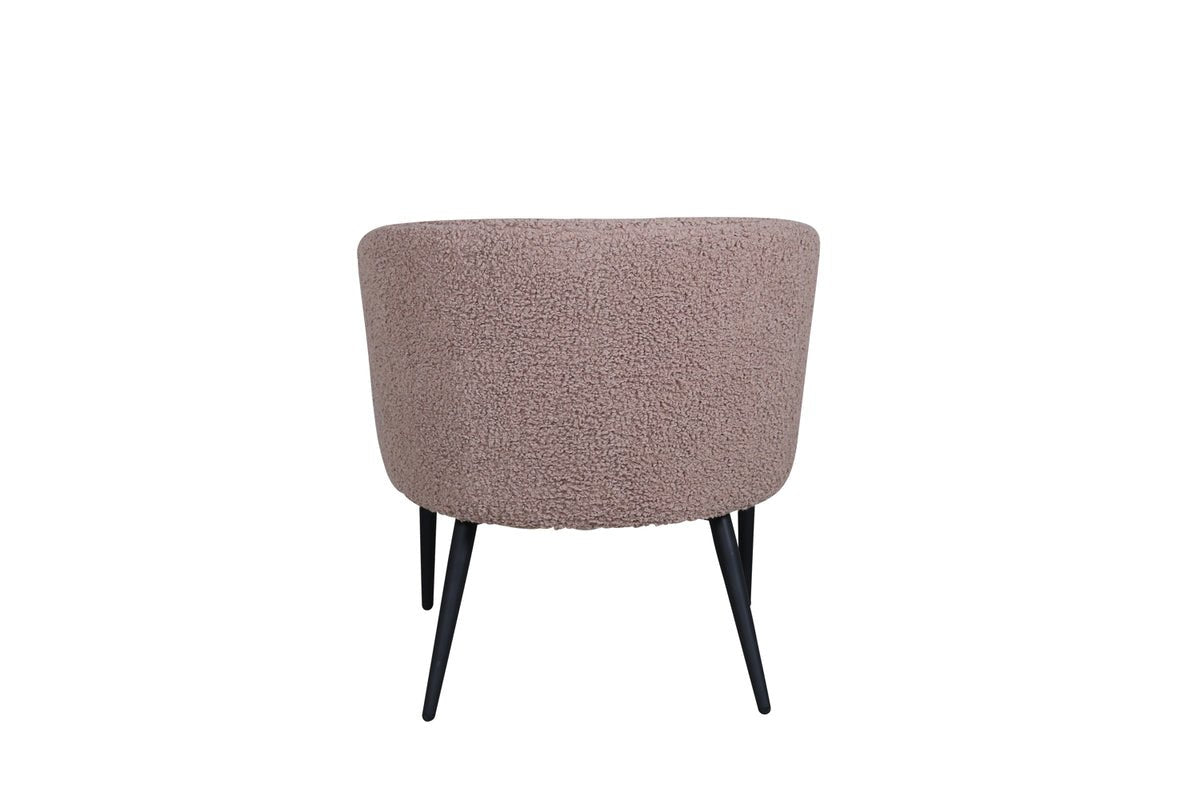 Fauteuil Velvet - met zachte teddybekleding