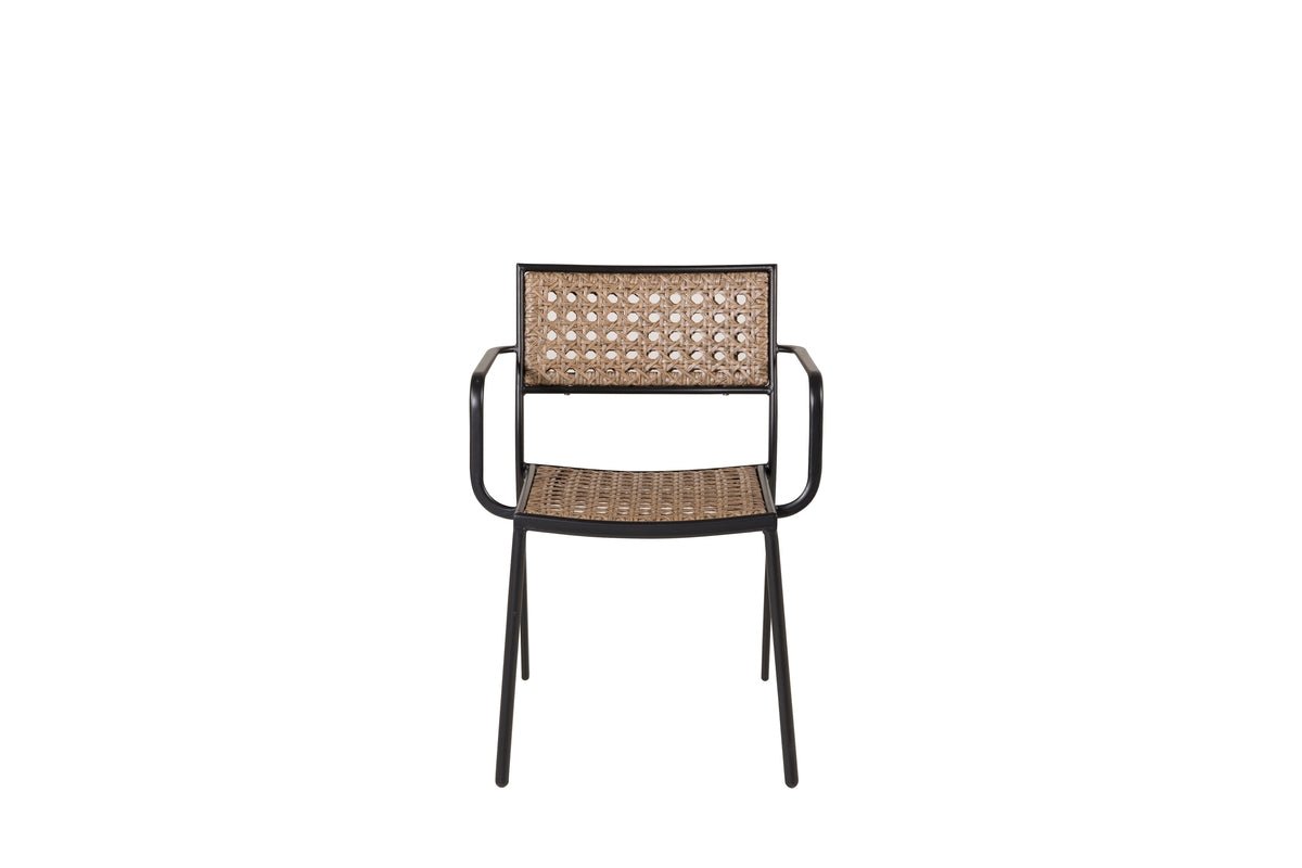 Set van 4 - Tuinstoel Marave van rattan inclusief kussen