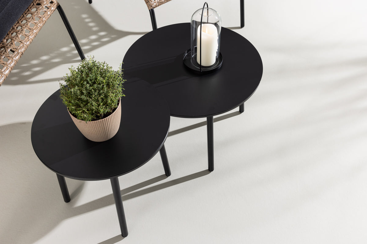 Loungeset Marocco - rugleuningen en zitvlakken van natuurlijk riet