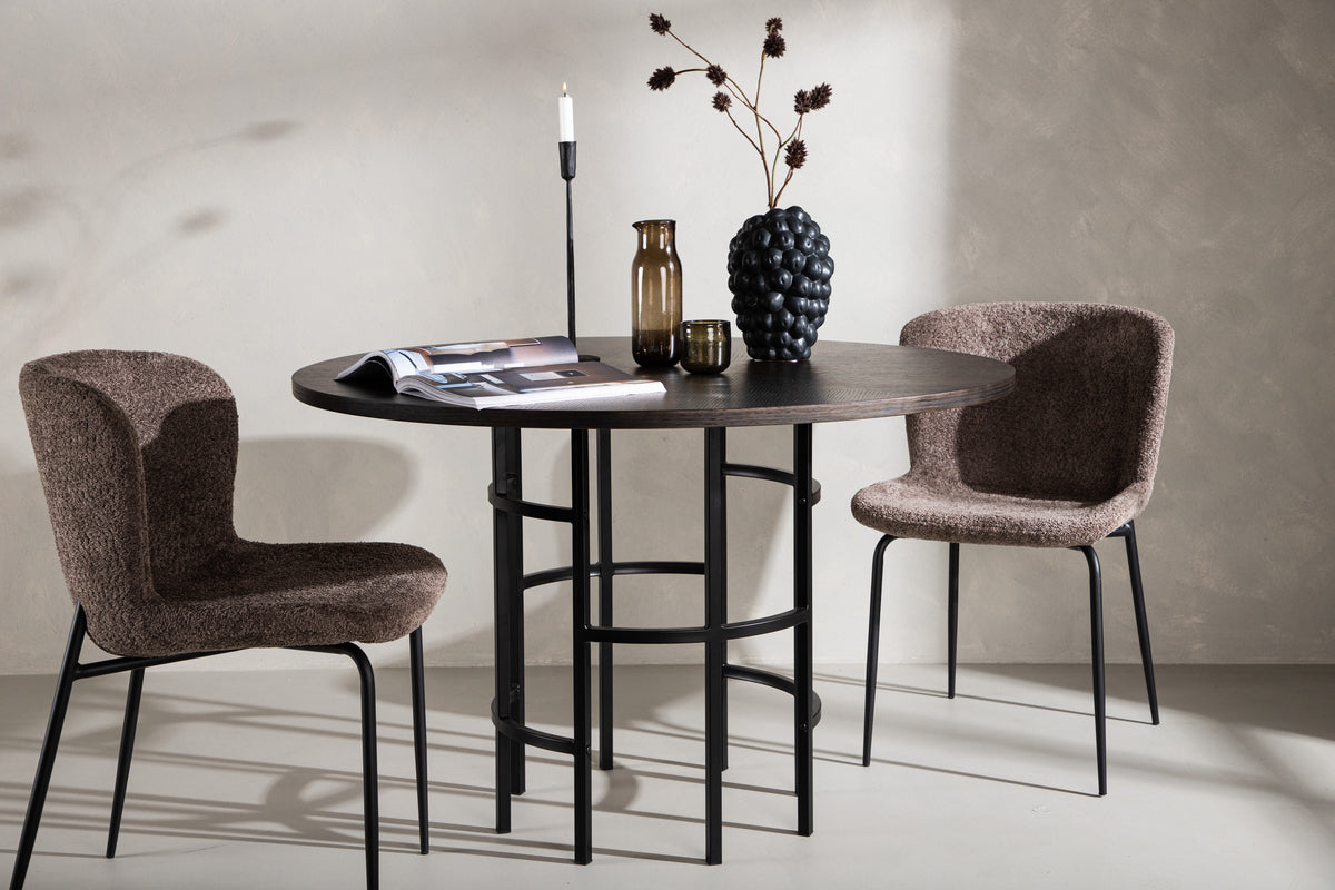 Eettafel Marloo - in rond, Scandinavisch geïnspireerd design