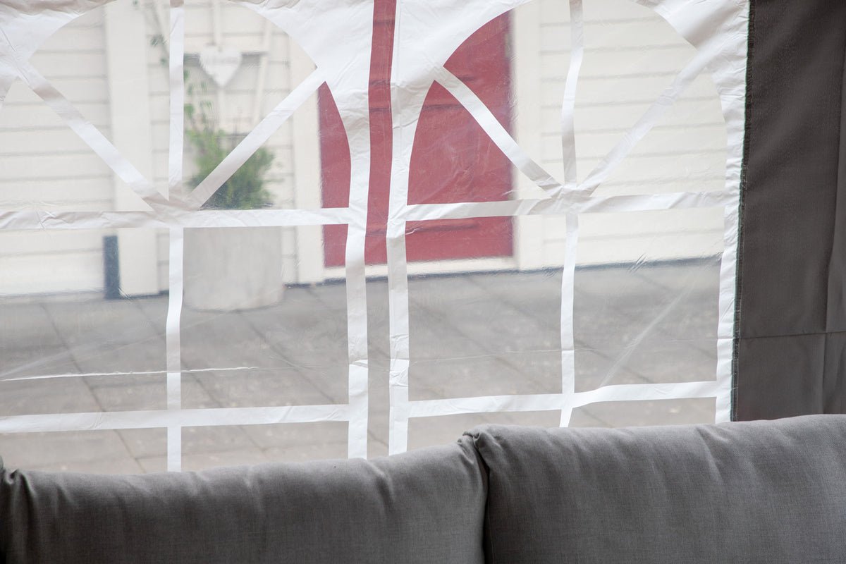 Paviljoen Monarch - 295x295 cm in de kleuren Bruin of Grijs