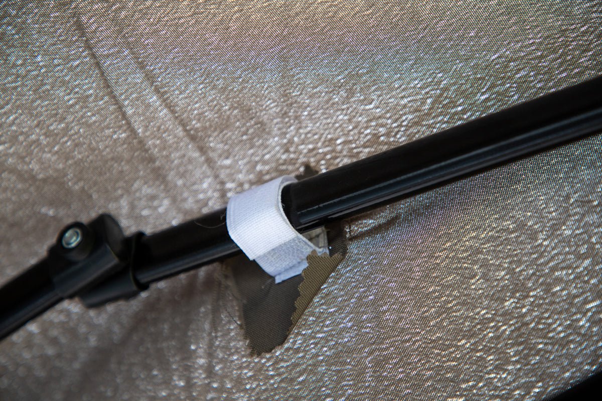 Paviljoen Monarch - 295x295 cm in de kleuren Bruin of Grijs