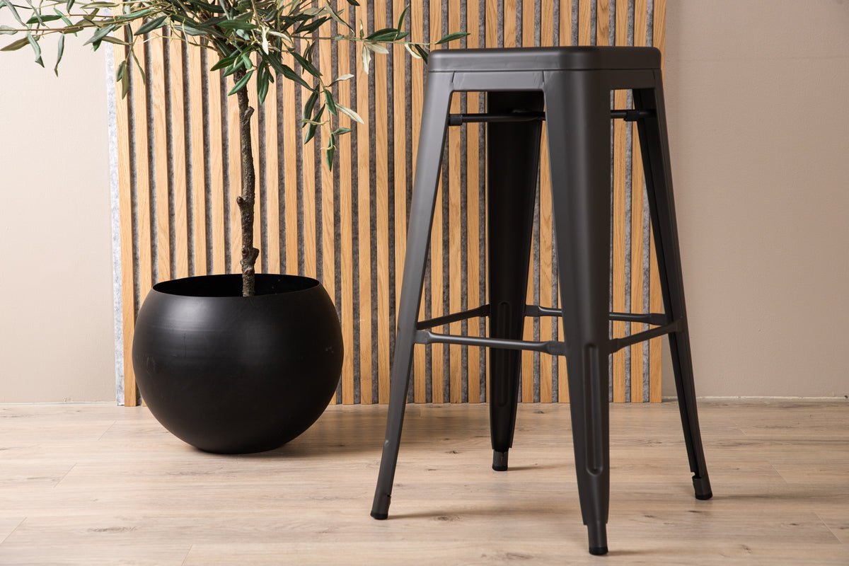 Set van 4 - Barstoelen Inzersdorf - Robuust van staal in 2 kleuren
