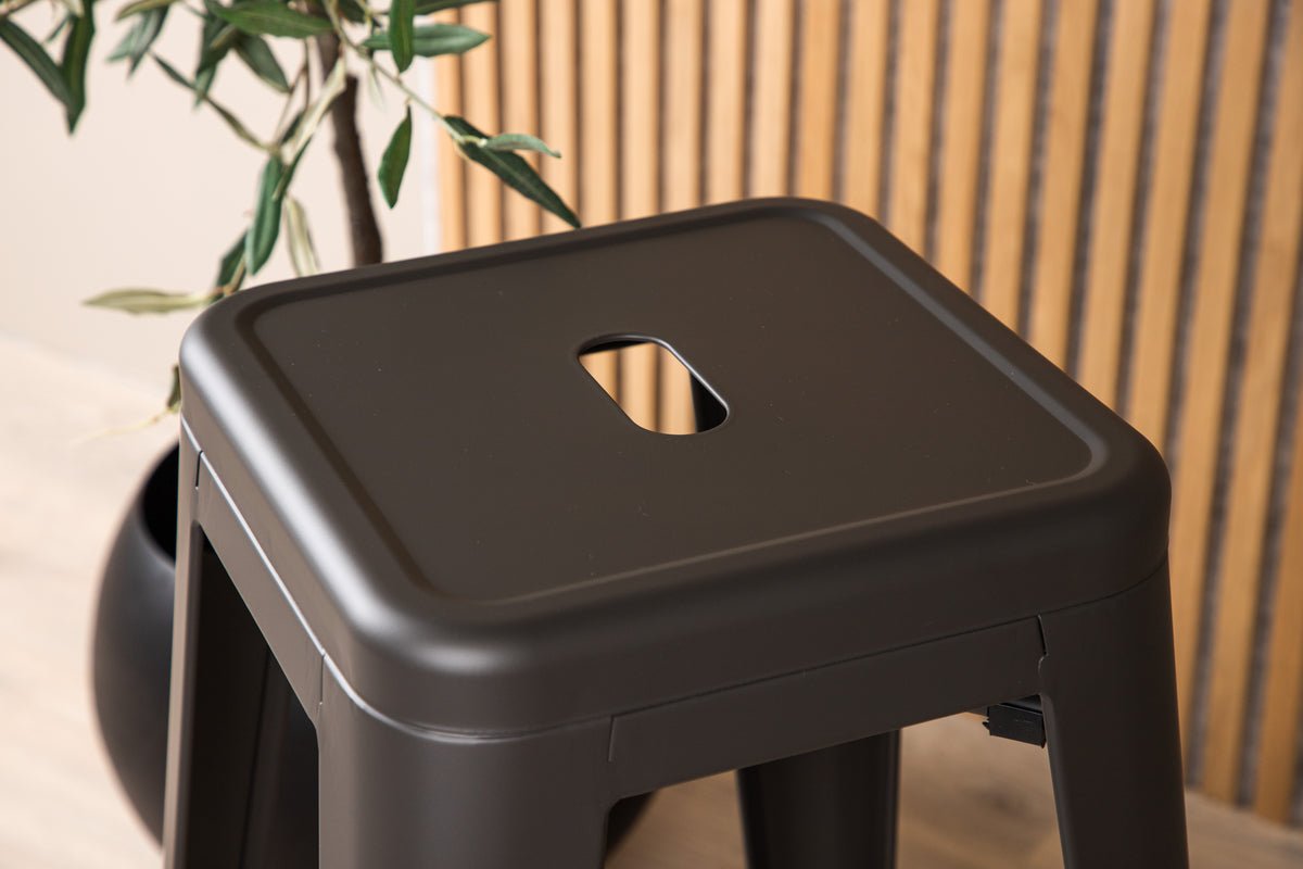 Set van 4 - Barstoelen Inzersdorf - Robuust van staal in 2 kleuren