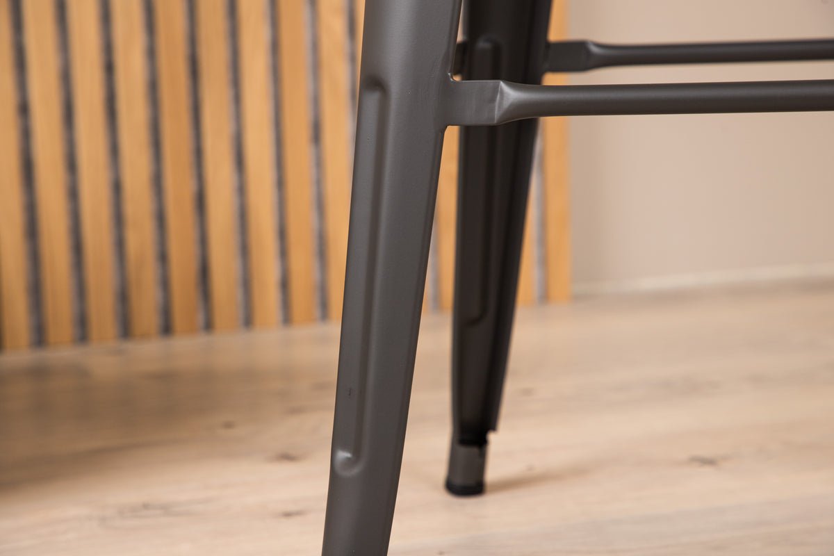 Set van 4 - Barstoelen Inzersdorf - Robuust van staal in 2 kleuren