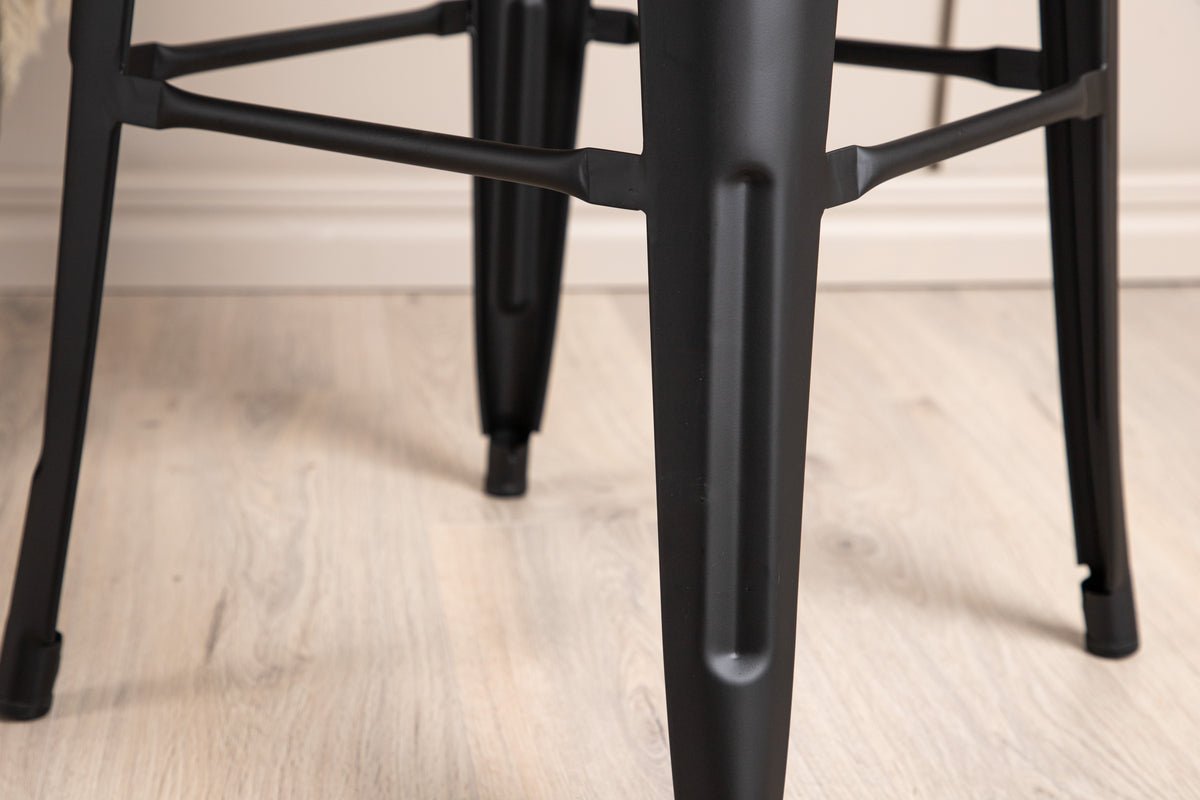 Set van 4 - Barstoelen Inzersdorf - Robuust van staal in 2 kleuren