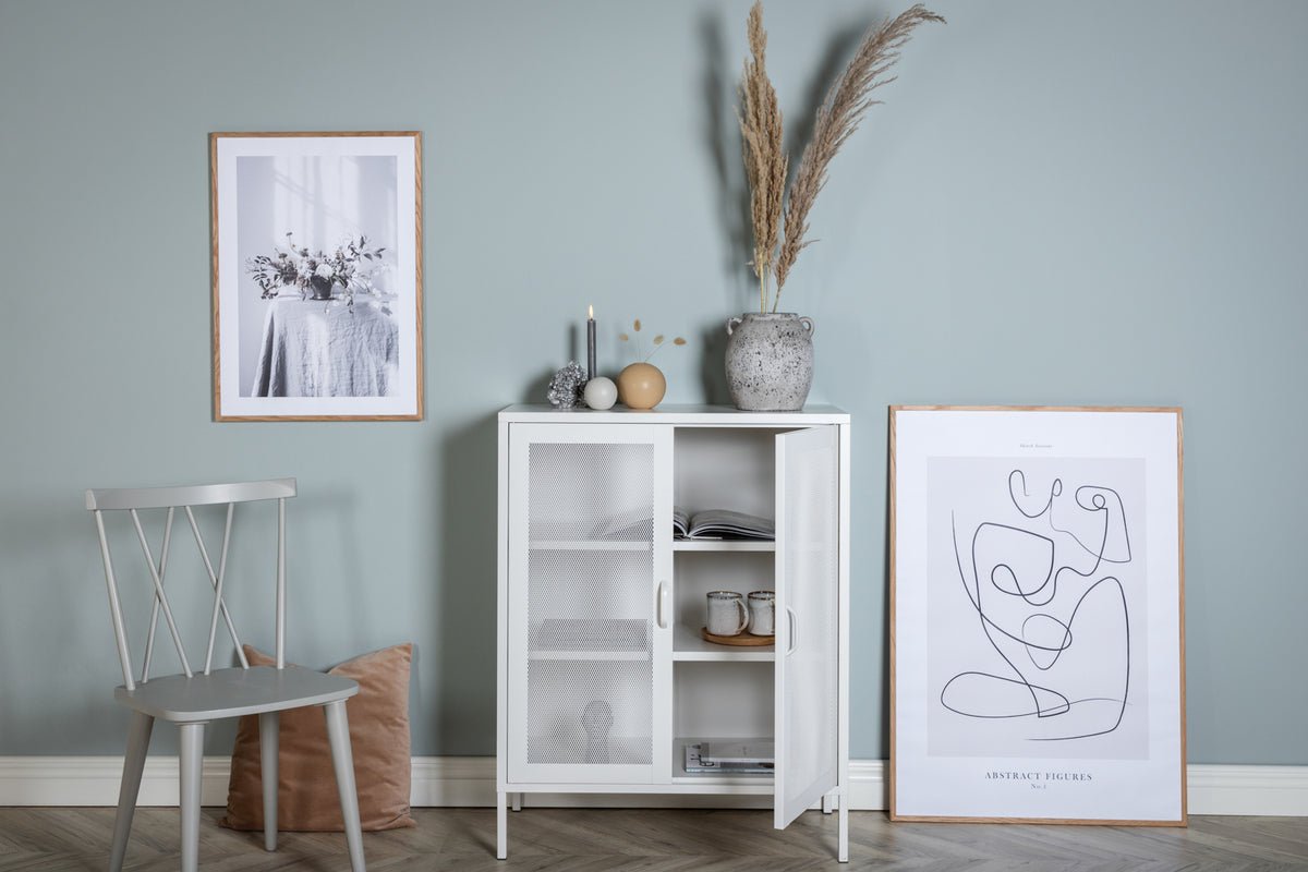 Kommode Faylen – Industrieel ontwerp in Zwart, Wit & Grijs