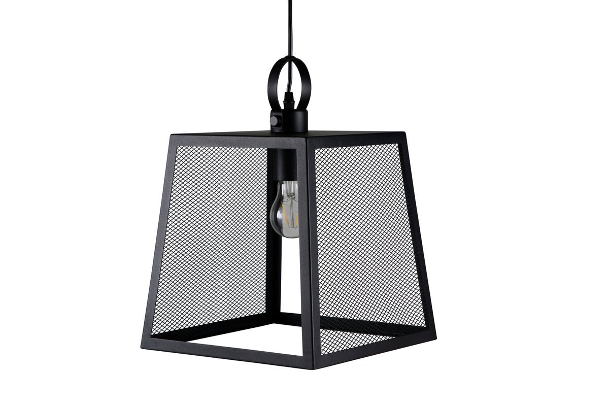 Hanglamp „Mburu" – Stijlvol en elegant met rasterpatroon aan 2 zijden