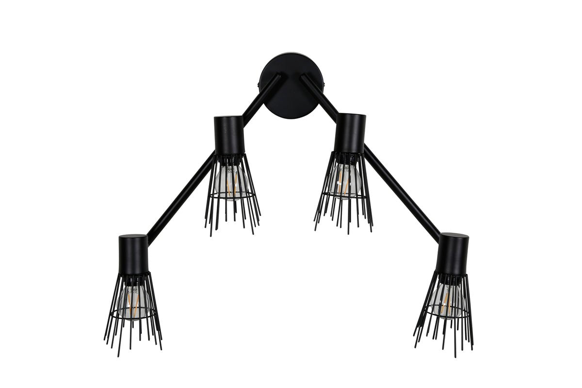 Wandlamp "Anastasia" – Verkrijgbaar met 3 of 4 lampen naar keuze