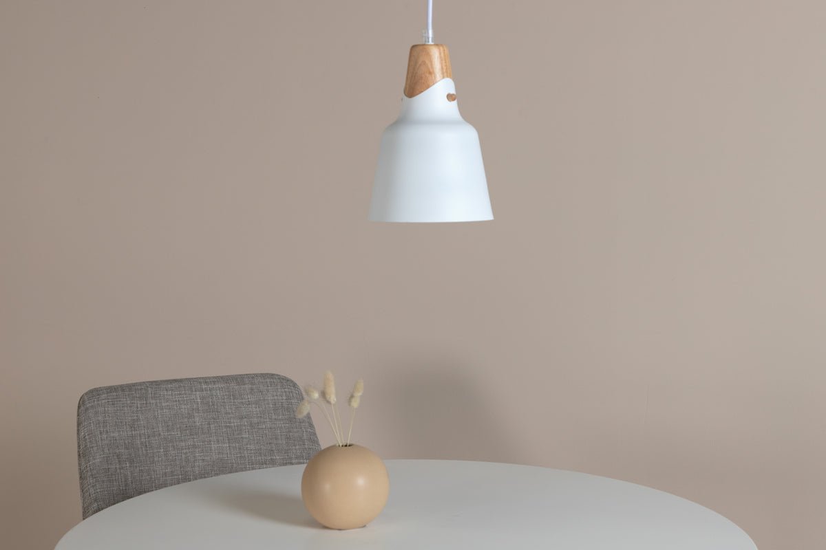 Hanglamp „Elegance" – Doordacht ontwerp met notenhouten afwerking