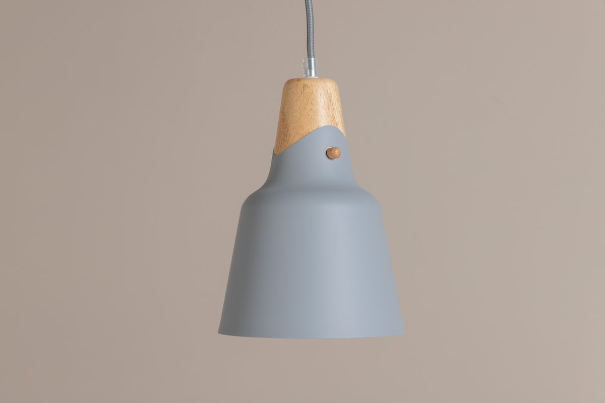 Hanglamp „Elegance" – Doordacht ontwerp met notenhouten afwerking