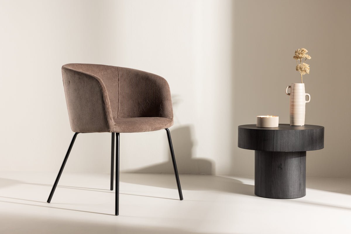 Stoel Diner - Modern met koordtrek in 2 kleuren