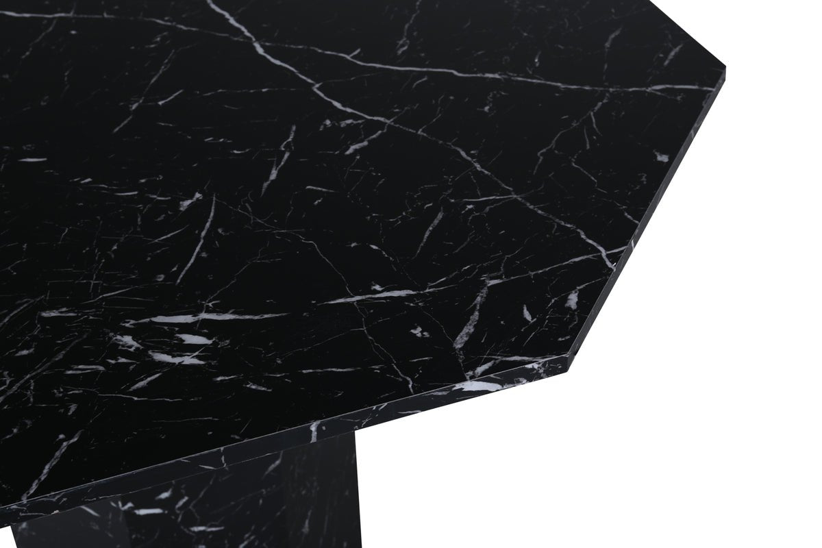 Eettafel Orani - rust op een robuust frame, dat stabiliteit en design combineert