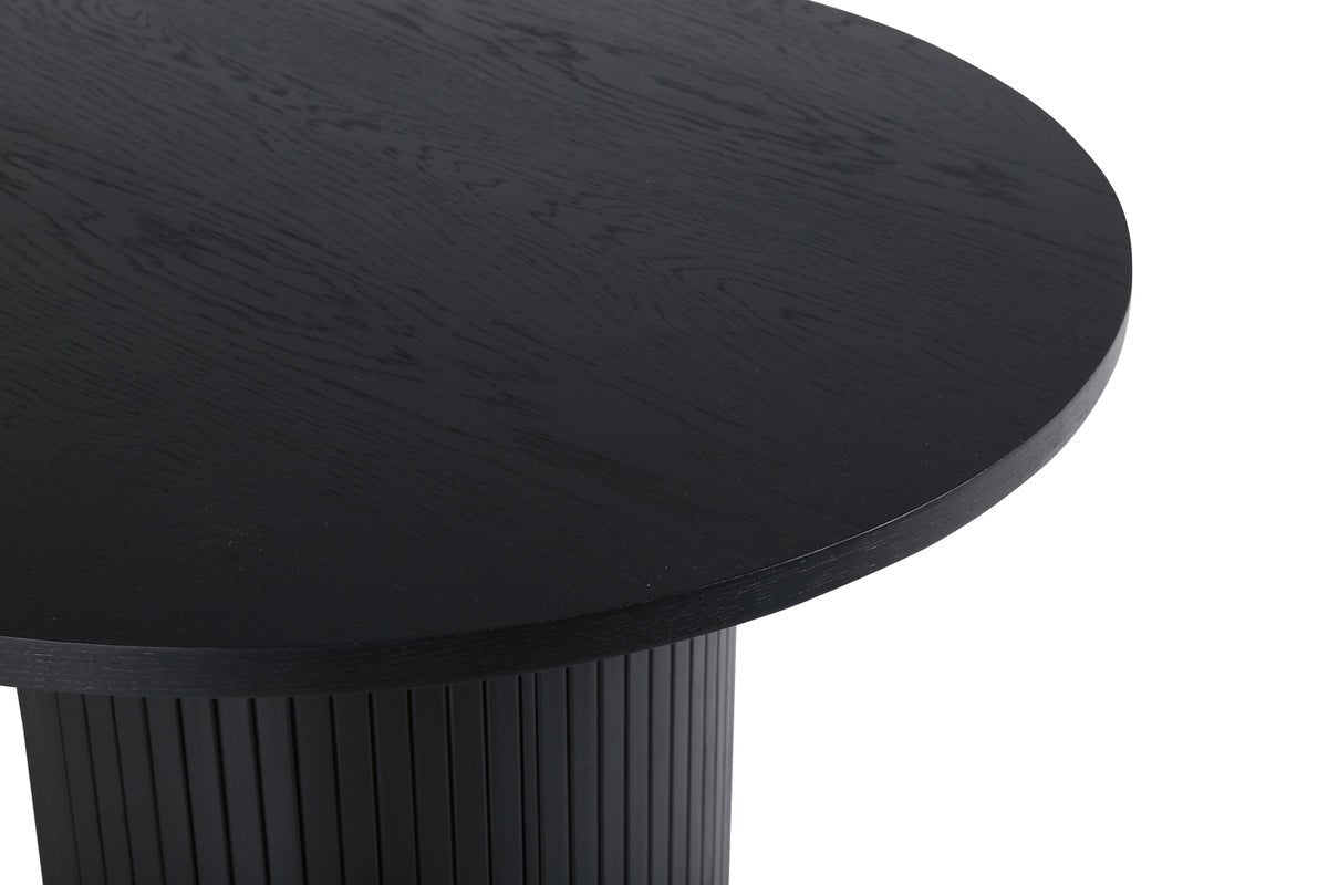 Eettafel Moani - met robuust frame in geribbeld ontwerp