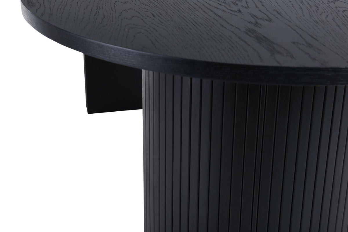 Eettafel Moani - met robuust frame in geribbeld ontwerp