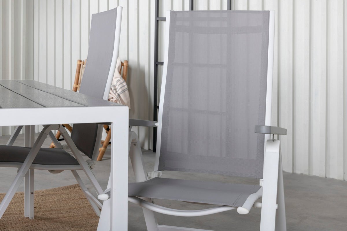 2-delige set - Tuinstoel Montenegro van Textilene/Aluminium