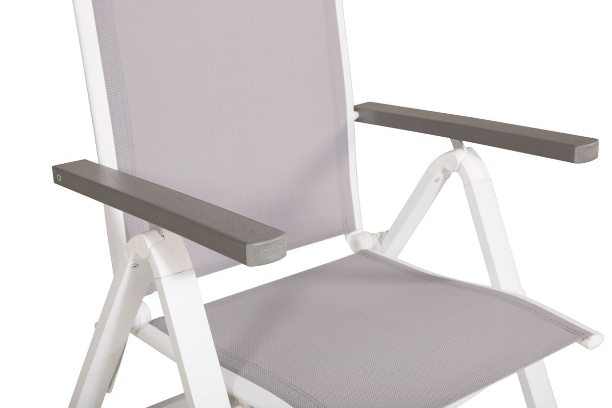 2-delige set - Tuinstoel Montenegro van Textilene/Aluminium