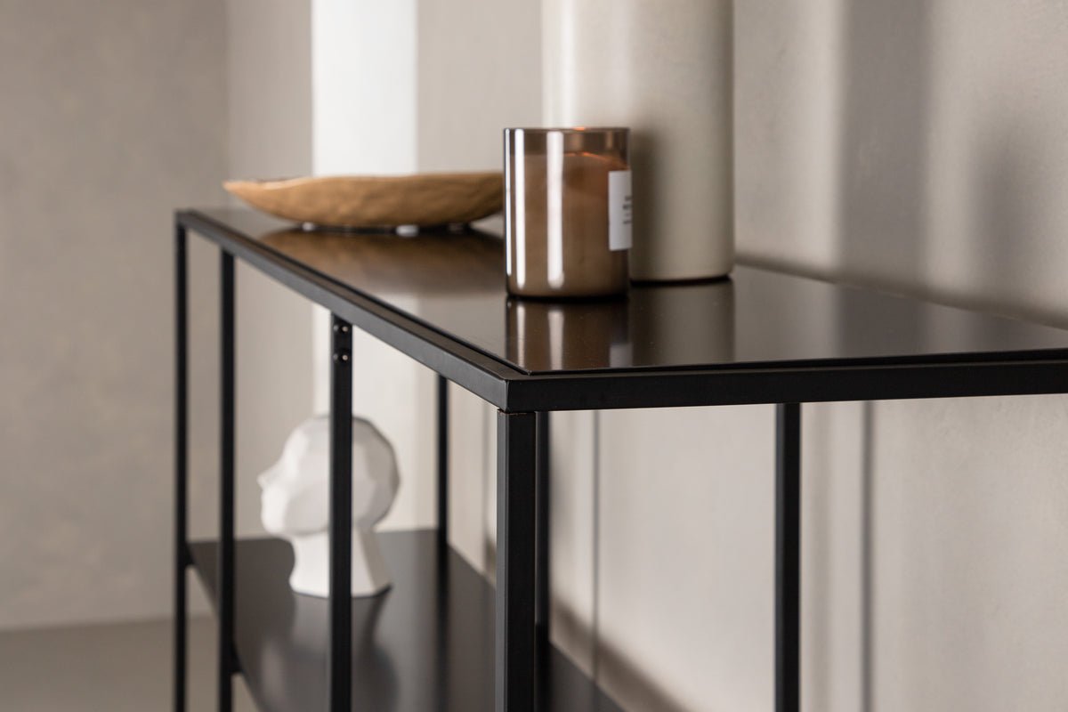 Regal Ravello – 150 cm, Zwart, Modern Industrieel Skandi