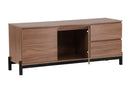 Designer TV-Lowboard Modano – Zwart matt oder Walnussoptik