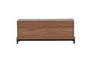 Designer TV-Lowboard Modano – Zwart matt oder Walnussoptik