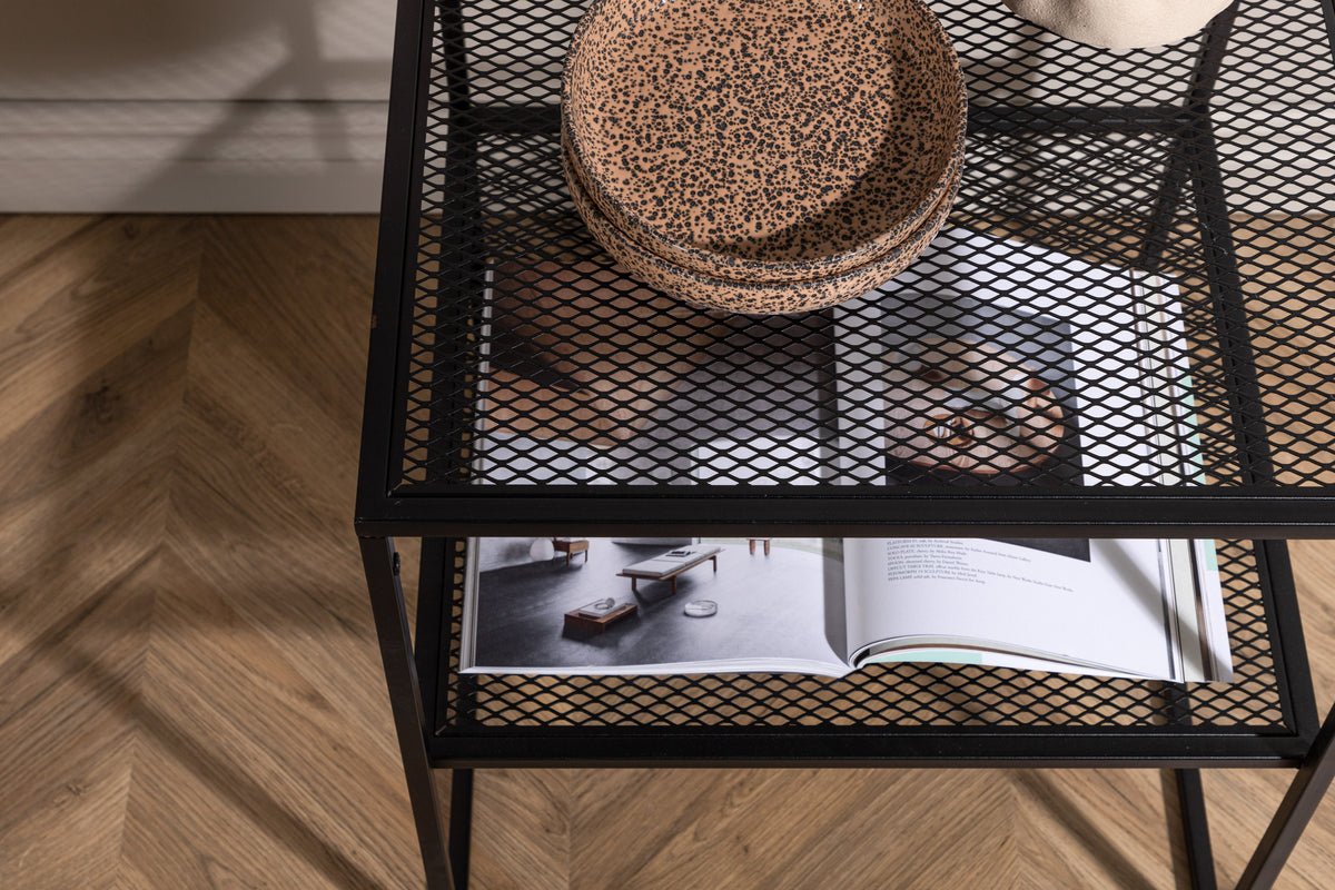 Salontafel/Bijzettafel Kratos - met opbergruimte